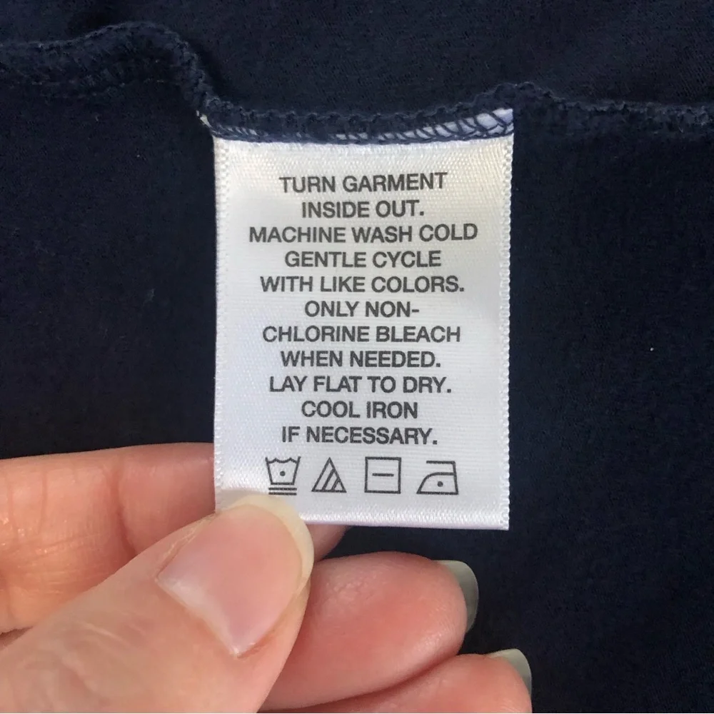 Lord Taylor Womens Tank Top Plus Size 3X LOT OF 2 Navy Blue Print & Brown Solid - Picture 7 of 13